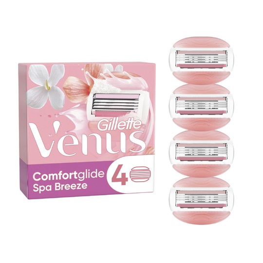 Gillette Venus Comfortglide Spa Breeze náhradné hlavice 4 ks