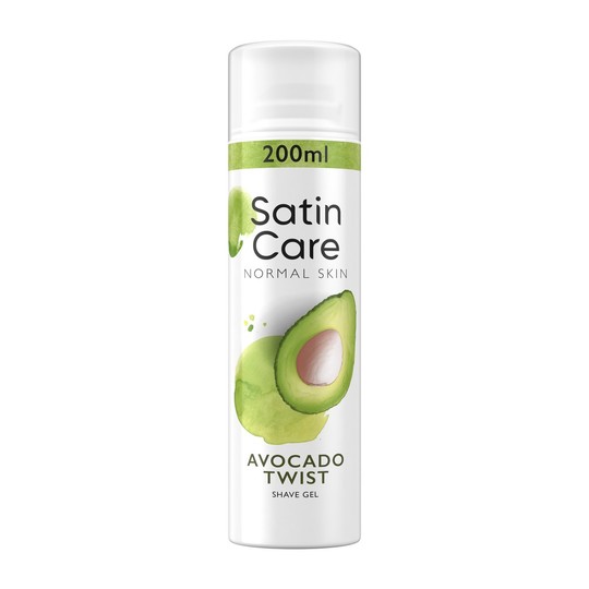 Gillette Satin Care Avocado Twist gél na holenie 200 ml