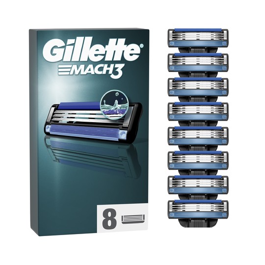 Gillette Mach3 náhradná hlavica 8 ks