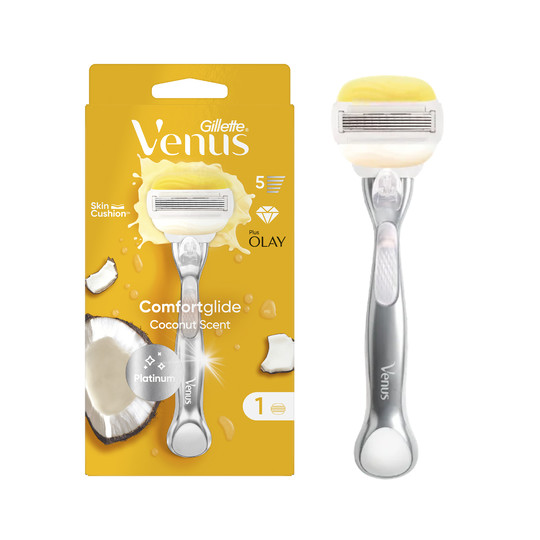 Gillette Venus Comfortglide Coconut Scent holiaci strojček + 1 hlavica