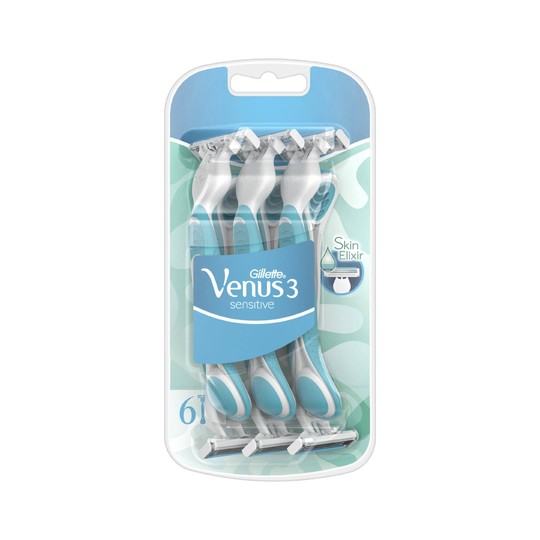 Gillette Venus 3 Sensitive jednorazová holítka 6 ks