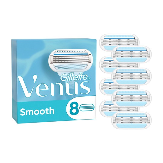 Gillette Venus Smooth náhradné hlavice 8 ks