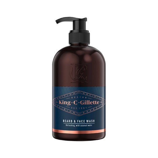 King C. Gillette Beard & Face Wash emulzia na fúzy a tvár 350 ml