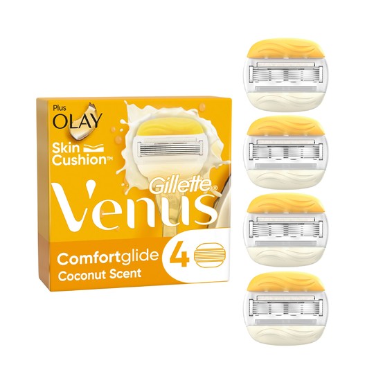 Gillette Venus Comfortglide Olay náhradné hlavice 4 ks