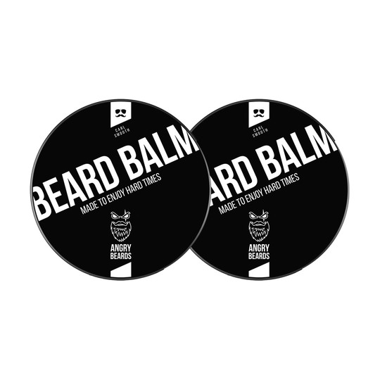 Angry Beards Balm Carl Smooth balzam na fúzy 2×46 g