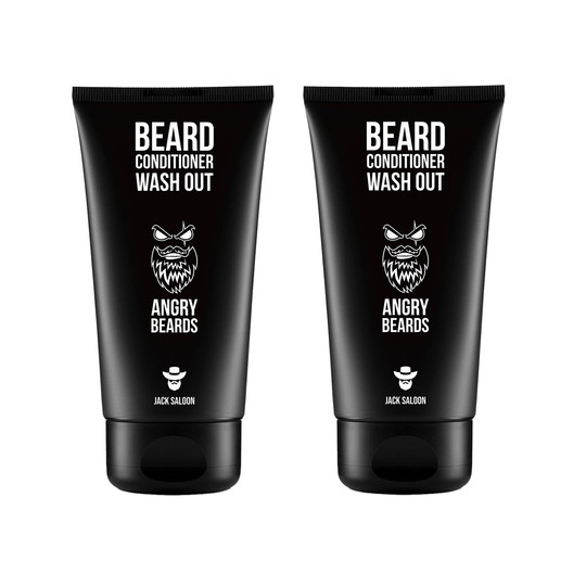 Angry Beards Wash Out Jack Saloon kondicionér na fúzy 2×150 ml