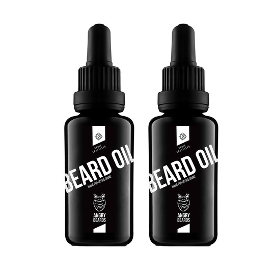 Angry Beards Oil Chris the Traveller olej na fúzy 2×30 ml